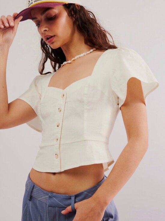 We The Free Tops - We The Free Little Linen Shirt